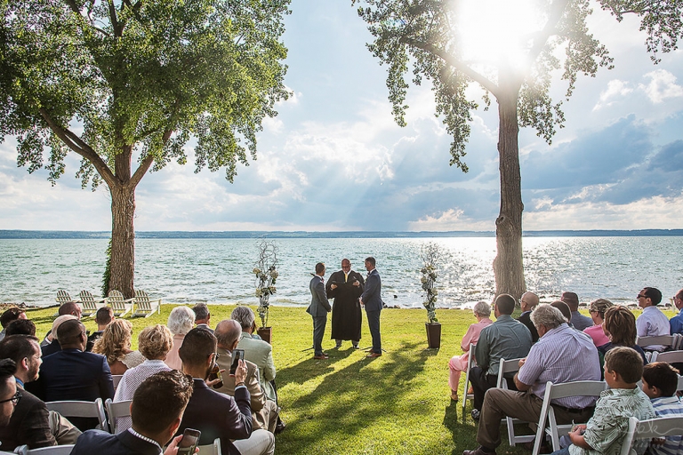 Wedding at Aurora Inn